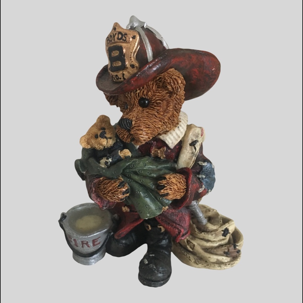 For the Fireman in Your Life 1996 Boyd’s Bears and Friends  Elliot,The Hero